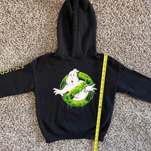 H&M Black Hoodie | Ghostbusters Graphic‎ Design | Pop Culture Sweatshirt